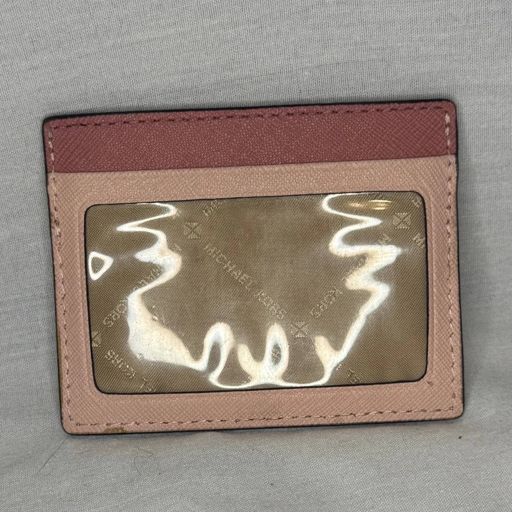 ✨ Michael Kors Blush & Rose Card Case ✨